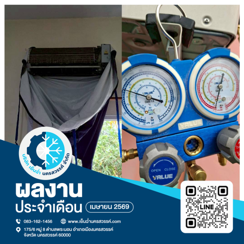 ล้างแอร์โกรกพระ